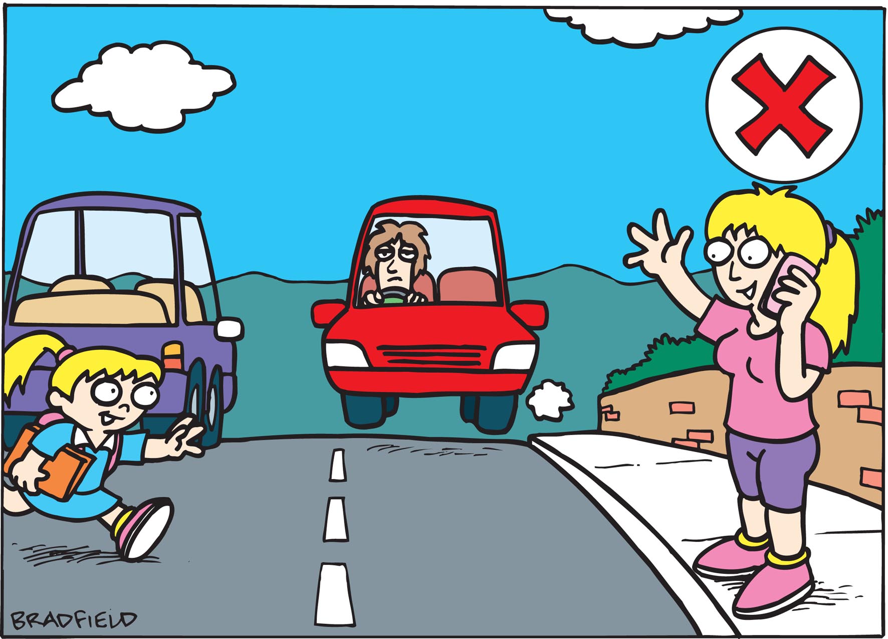 Road Safety Images For Drawing Competition